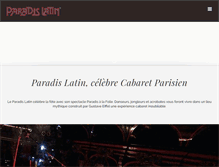 Tablet Screenshot of paradislatin.com